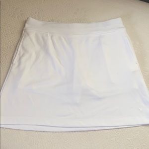 White Golf Skort